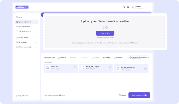 Effortless Document Accessibility